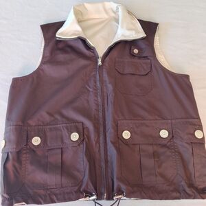 Lauren Ralph Lauren (LRL) Women's Reversible Vest Size Medium
